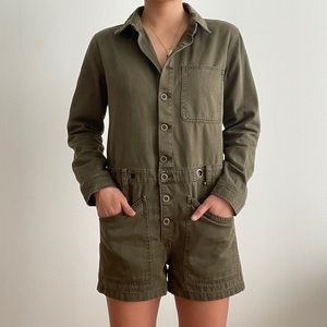 Free People Utility Romper
